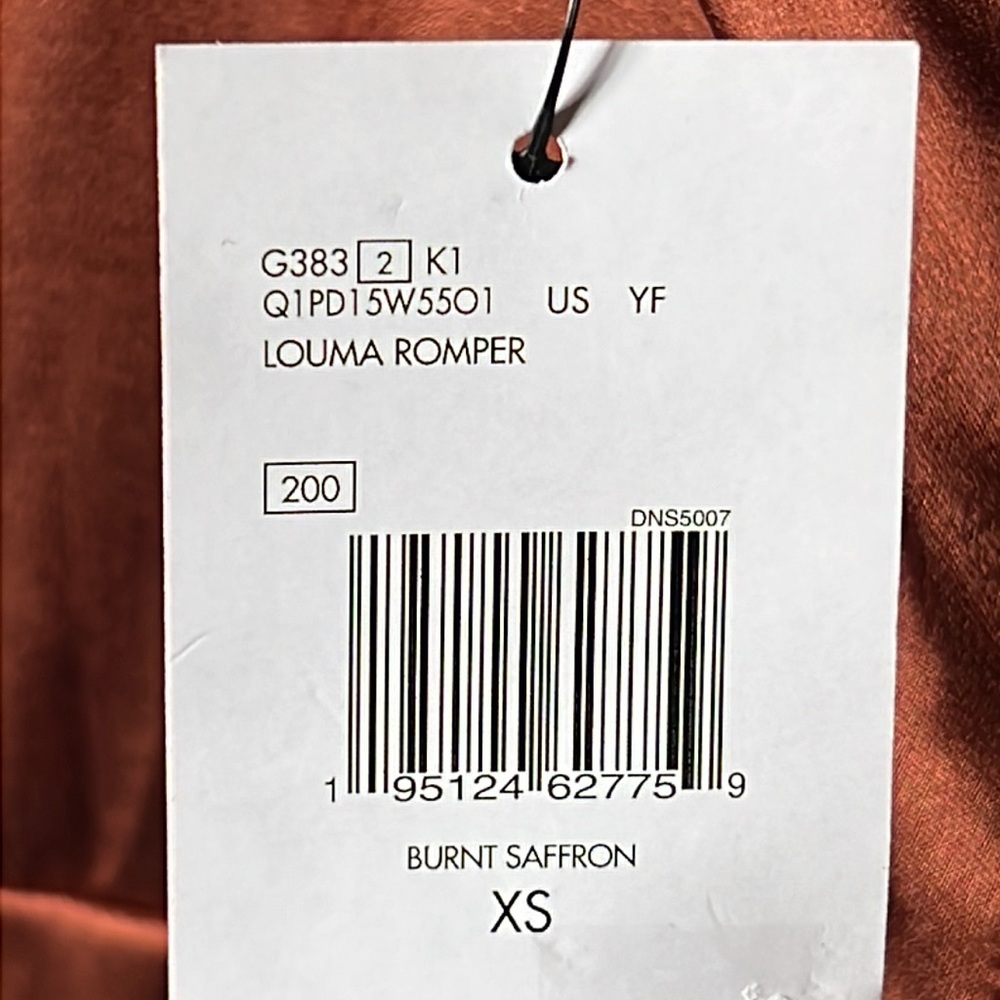 Guess Louma romper size XS in burnt saffron - Picture 11 of 13